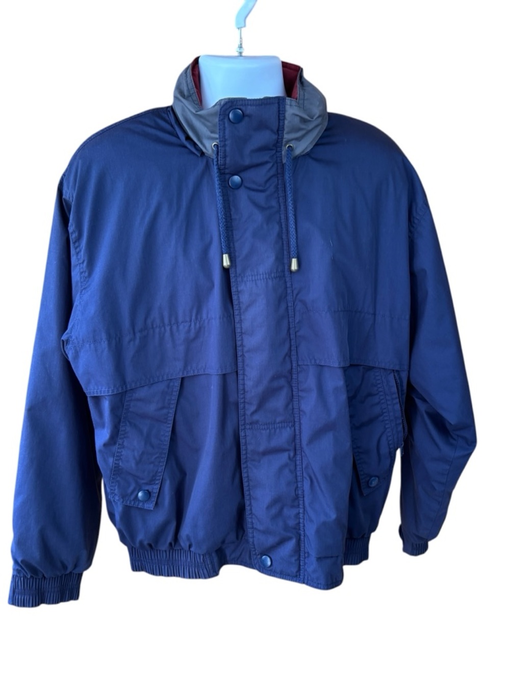 Vintage Towncraft men’s bomber jacket, size Large, removable liner, grandpa